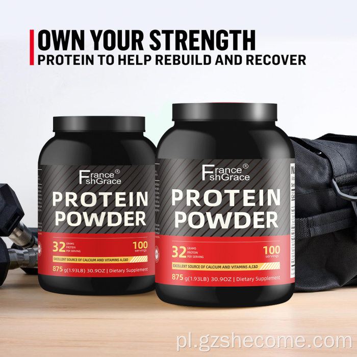Shecome Protein Powder Wzrost mięśni Wsparcie zdrowia kości